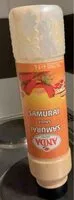 Mängden socker i Sauce samourai