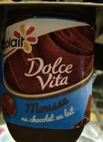 Mängden socker i Dolce vita- mousse au chocolat au lait