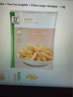 Mängden socker i Frite coupe classique