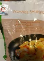 Mängden socker i Pommes sautées