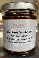 Mängden socker i Confiture framboises