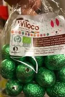 Mängden socker i Oeufs de Paques brun tropical praline