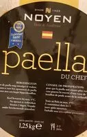 Mängden socker i Paella du chef