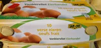 Mängden socker i Verse Eieren San-Ovi