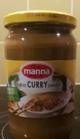Mängden socker i Manna chinese curry