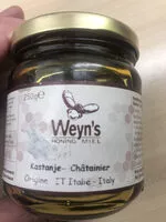 Mängden socker i Weyn’s kastanje