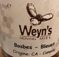 Mängden socker i Miel bleuet