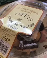 Mängden socker i Palets aux perles de sucres