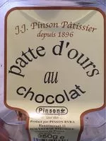 Mängden socker i Patte d’ours au chocolat