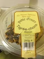 Mängden socker i Patte d'ours tigrée-choco