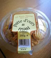 Mängden socker i Patte d'ours au miel