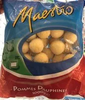 Mängden socker i Pommes dauphines