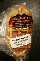 Mängden socker i Gaufres au sucre