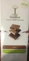 Mängden socker i Balance belgian luxury chocolate