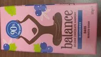 Mängden socker i Dark chocolate with blueberries