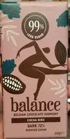Mängden socker i Cocoa nibs dark 72%