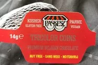 Mängden socker i Tricolor coins