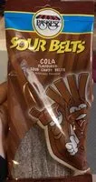 Mängden socker i Sour belts candy cola