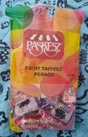 Mängden socker i Fruit taffeez pesach