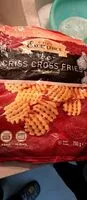 Mängden socker i Criss cross fries