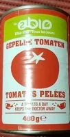 Mängden socker i Tomates pelées