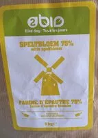 Mängden socker i Farine d’epeautre biologique 75%