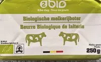 Mängden socker i Beurre biologique de laiterie