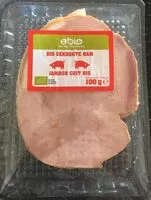 Mängden socker i Jambon cuit bio