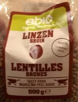 Mängden socker i Lentilles brunes