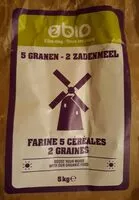 Mängden socker i Farine biologique 5 céréales 2 graines