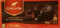 Mängden socker i Moelleux au chocolat