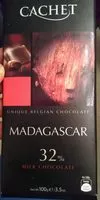 Mängden socker i Chocolat au Lait Madagascar 32%