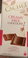Mängden socker i Creamy milk chocolate