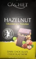 Mängden socker i Chocolat noir aux noisettes
