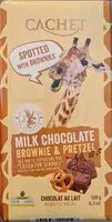 Mängden socker i Milk Chocolate Brownie Pretzel