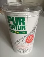 Mängden socker i Crème fraîche 38%