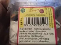 Mängden socker i Maltou fruit des bois sugar free