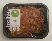 Mängden socker i Nouilles Thaï 