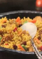 Mängden socker i Jaïpur - Riz Sauté au Poulet et Curry Indien