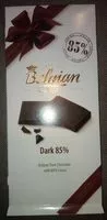 Mängden socker i The Belgian Tablettes Noir 85% 25X100G