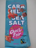 Mängden socker i Milk chocolate caramel sea salt
