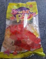 Mängden socker i Sweet Party