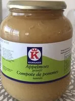 Mängden socker i Compote de pommes