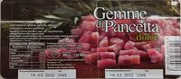 Mängden socker i Gemme di Pancetta dolce
