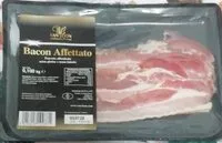 Mängden socker i Bacon Affettato