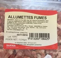 Mängden socker i Allumettes fumes