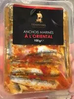 Mängden socker i Anchois marinés à l'oriental