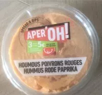 Mängden socker i Houmous poivrons rouges