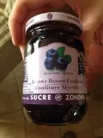 Mängden socker i Confiture Myrtilles