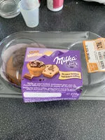 Mängden socker i Muffin au coeur fondant Milka choco
